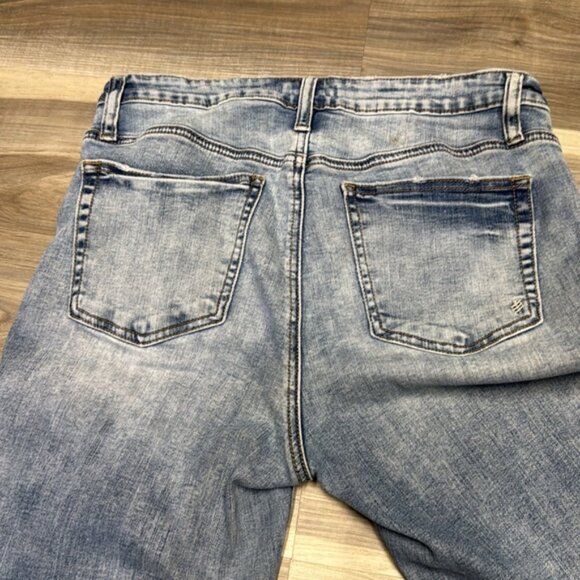 🏴 Silver Jeans beau straight leg blue jeans size 25 - Picture 10 of 10